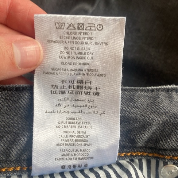 Men's Japan Rags Gray Denim Jeans - Picture 10 of 12